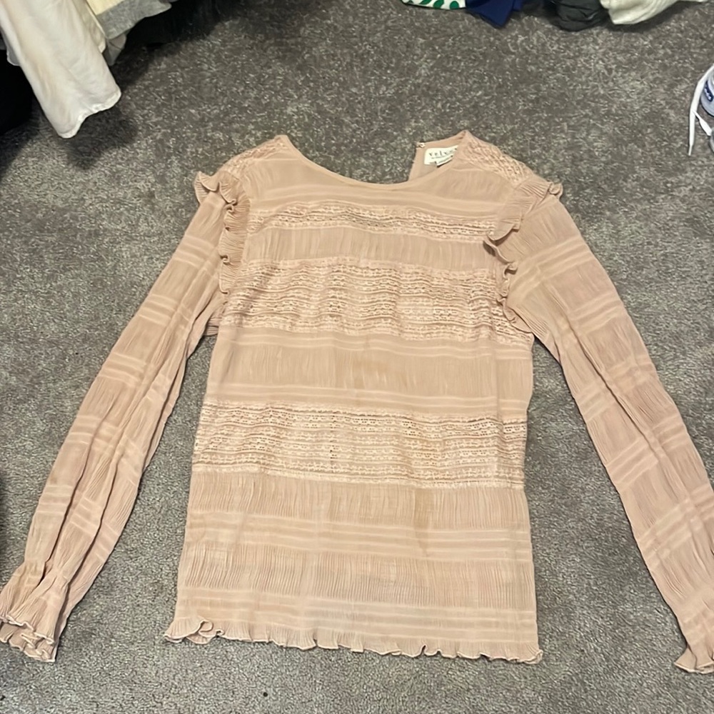 Pink blouse